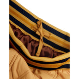 Mini Rodini Beige Ritzratz Patch Quiltad Outerwear Trousers