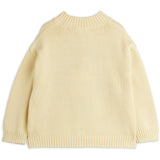 Mini Rodini Off-white Björn Intarsia Stickad Sweater