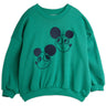 Mini Rodini Green Ritzratz Emb Sweatshirt