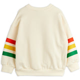 Mini Rodini Off-white Björn Stripe Sweatshirt