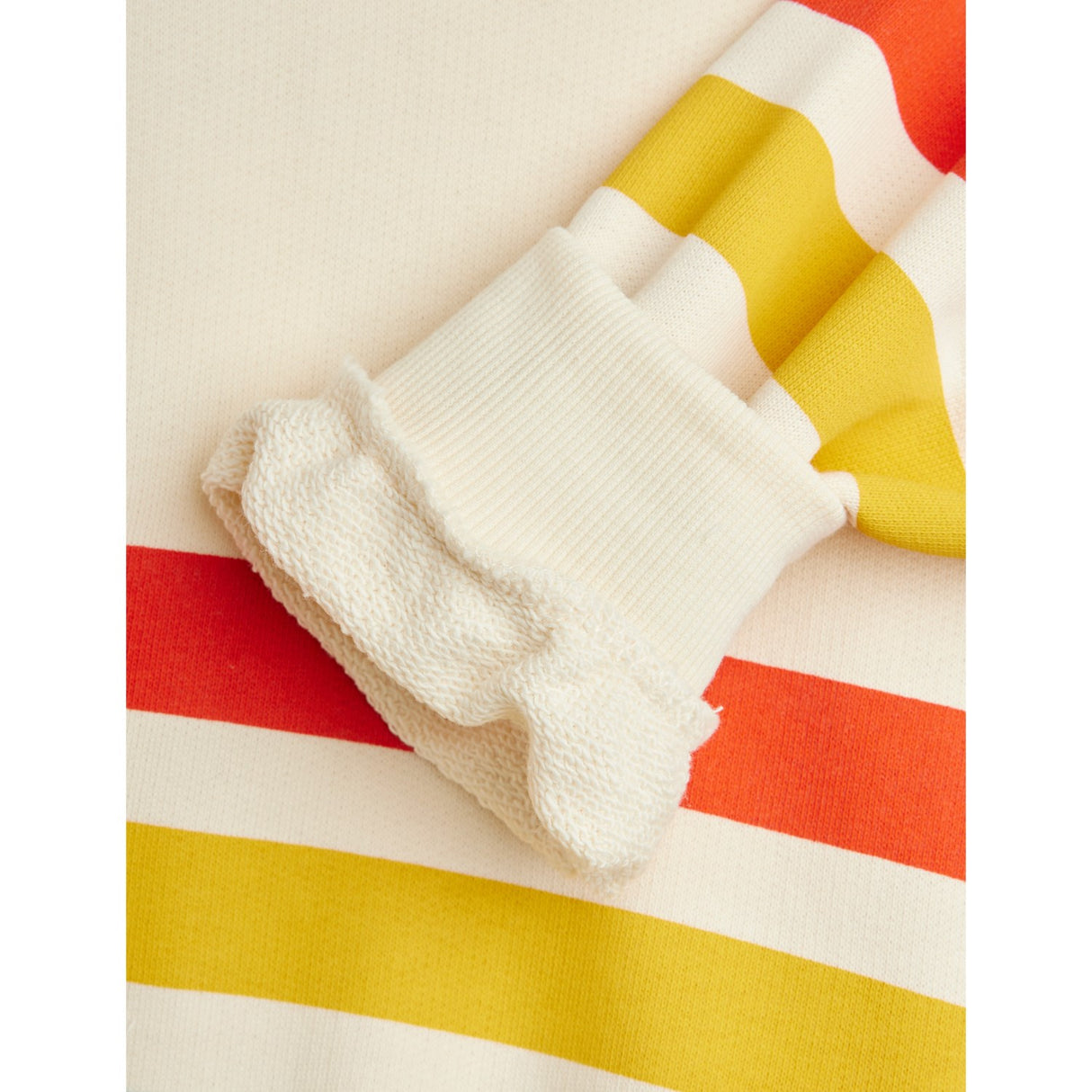 Mini Rodini Off-white Björn Stripe Sweatshirt