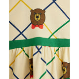 Mini Rodini Off-white Björn Check AOP Ls Klänning