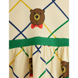 Mini Rodini Off-white Björn Check AOP Ls Klänning