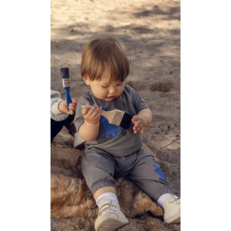 Mini Rodini Grey Dino Sp Trousers