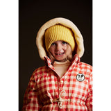 Mini Rodini Red Ritzratz Patch Gingham AOP Heavy Puffer