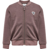 Hummel Twilight Mauve Mini Ull Zip Jacka Bee