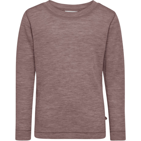 Hummel Twilight Mauve Jr Ull Rib T-Shirt L/S