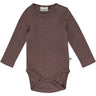 Hummel Twilight Mauve Mini Ull Rib Body L/S