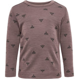 Hummel Twilight Mauve Mini Ull T-Shirt L/S
