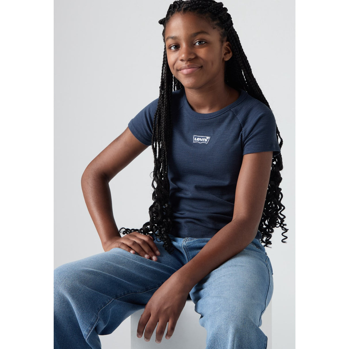 Levi's Big Dipper Färg Block Raglan Topp