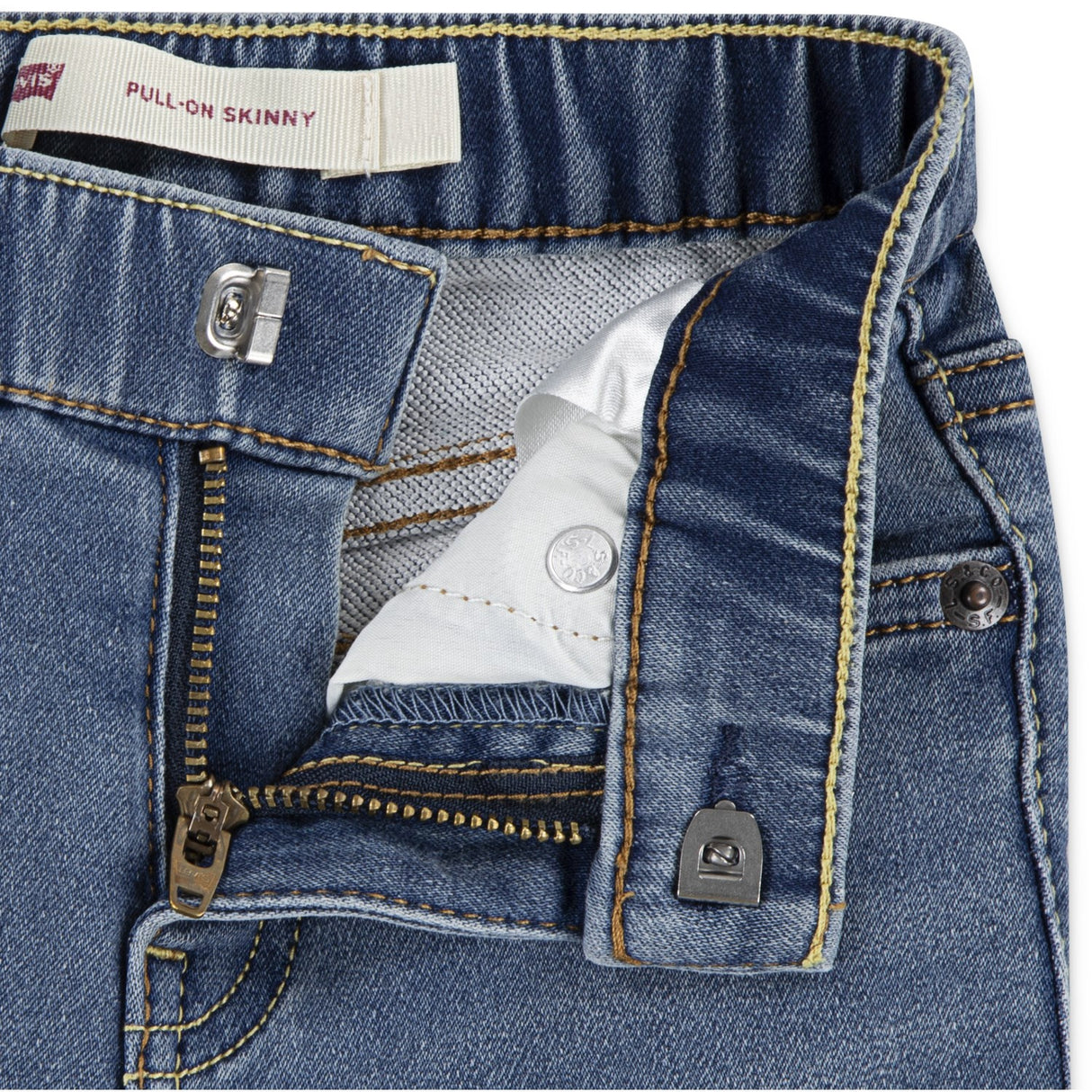 Levi's Tarnation W/O Destruction Slim Dobby Pull On Byxor