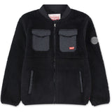 Levi's Jet Black Utility Sherpa Jacka