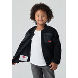Levi's Jet Black Utility Sherpa Jacka