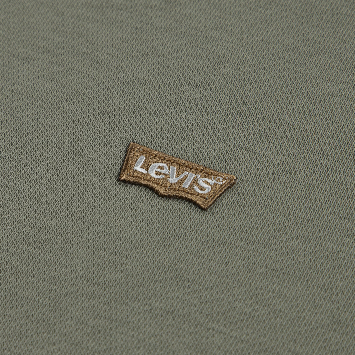 Levi's Deep Lichen Green Mini Batwing Pull Över Hoodies