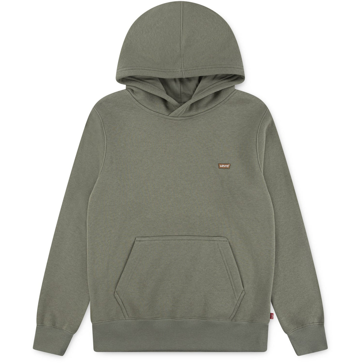 Levi's Deep Lichen Green Mini Batwing Pull Över Hoodies