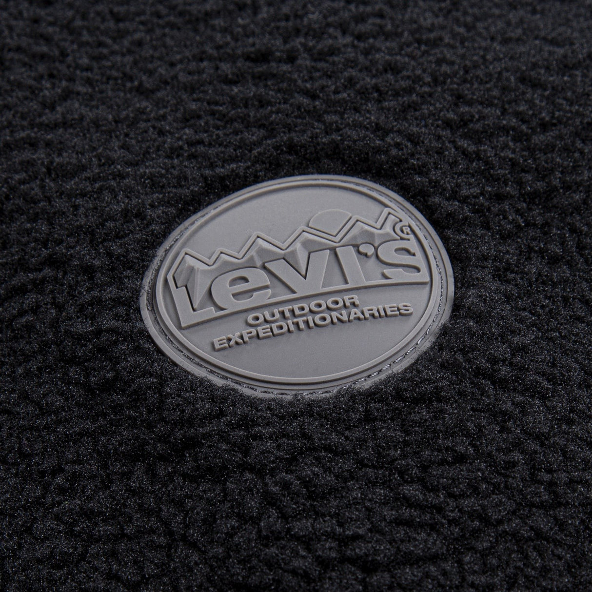 Levi's Jet Black Utility Sherpa Jacka