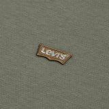 Levi's Deep Lichen Green Mini Batwing Pull Över Hoodies