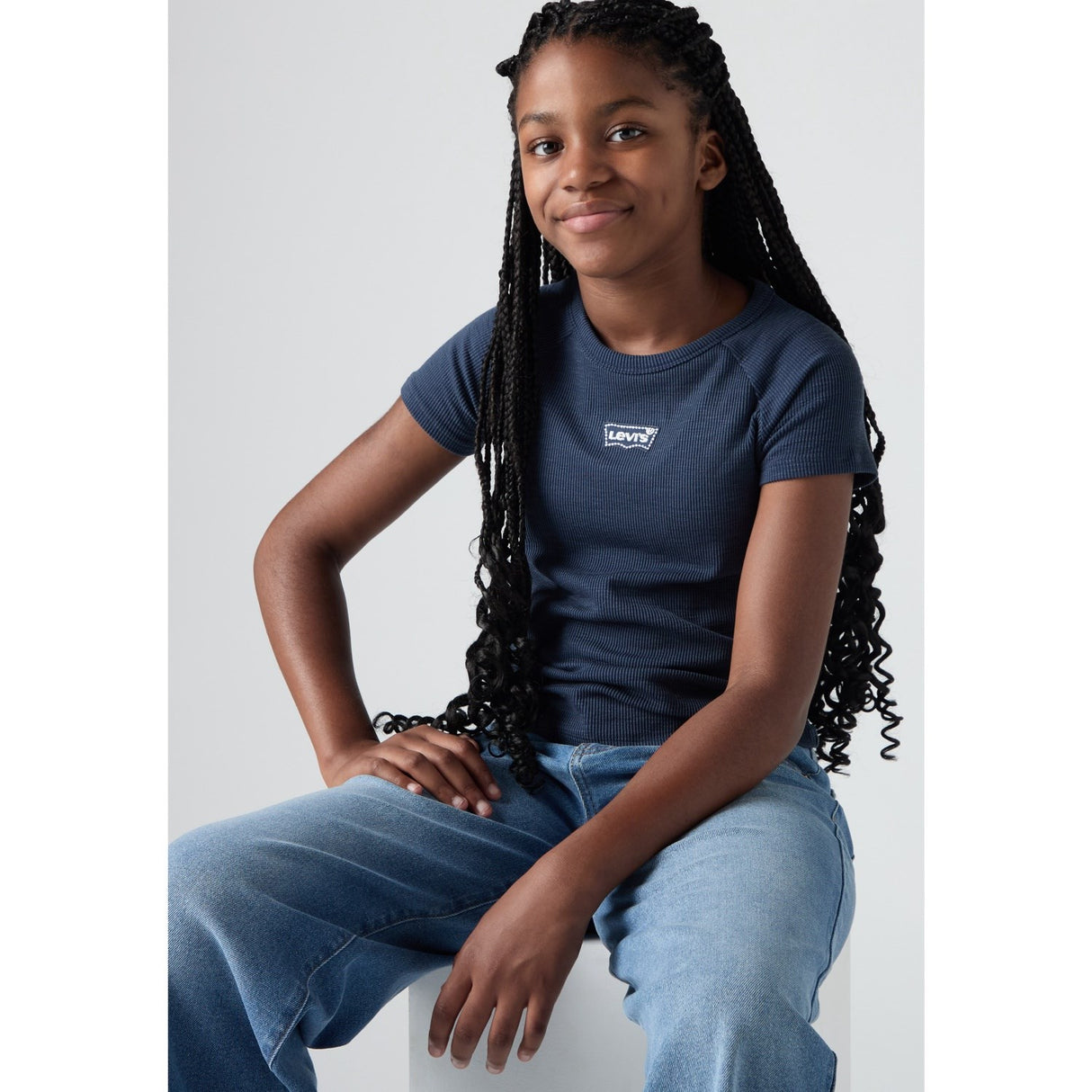 Levi's Big Dipper Färg Block Raglan Topp