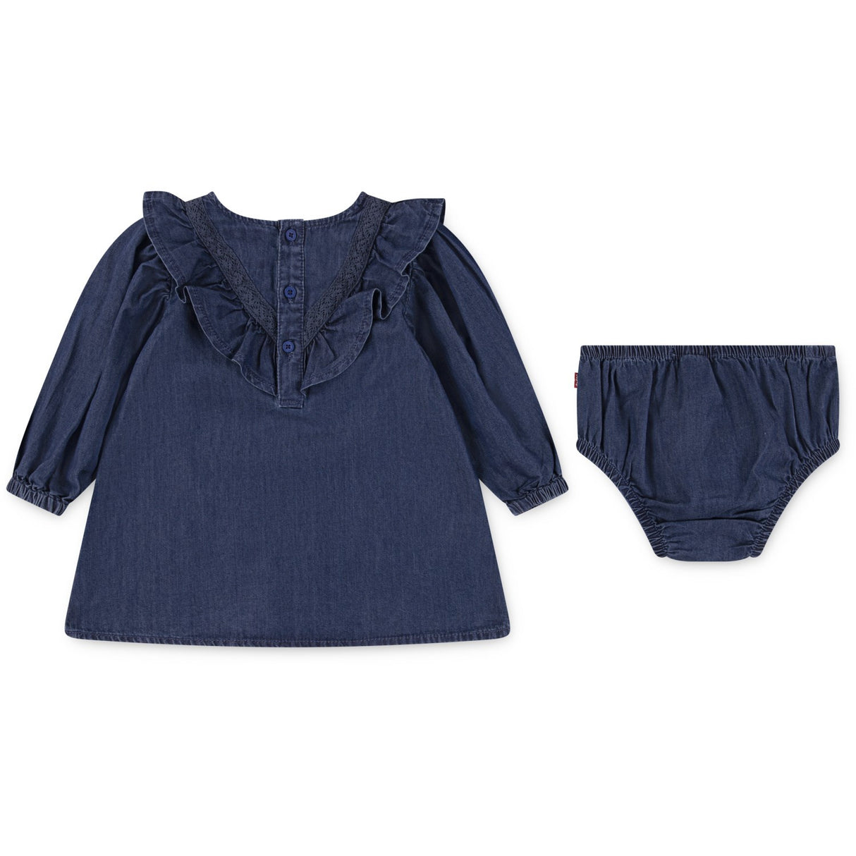 Levi's Dark Wave Wild West Ruffle Klänning