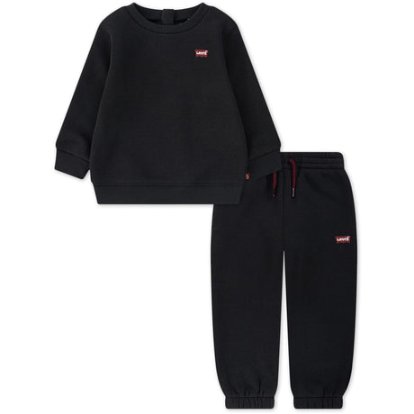 Levi's Jet Black Hoodies & Jogger Sett