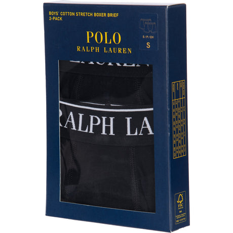 Polo Ralph Lauren Polo Black Bomull Stretch 2-Pack Boxer