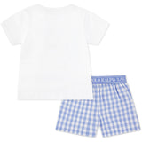 Polo Ralph Lauren Harbor Island Blue Björn S/S & Woven Ctn Kort