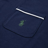 Polo Ralph Lauren Refined Navy Ls Jersey Täcka Pant Sett