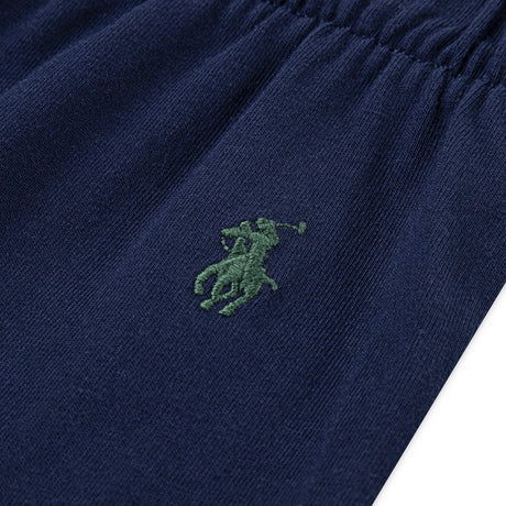 Polo Ralph Lauren Refined Navy Ls Jersey Täcka Pant Sett