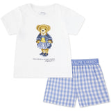 Polo Ralph Lauren Harbor Island Blue Björn S/S & Woven Ctn Kort
