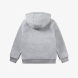 LACOSTE Argent Chine Heather Core Fleece Pullover Hoodies