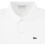 LACOSTE Blanc Non-Organic Petit Pique Pikétröja