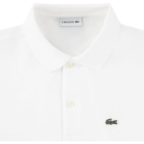 LACOSTE Blanc Non-Organic Petit Pique Pikétröja