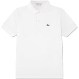 LACOSTE Blanc Non-Organic Petit Pique Pikétröja