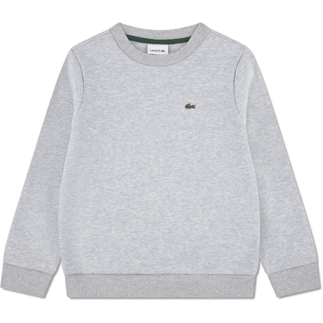LACOSTE Argent Chine Heather Core Fleece Crew