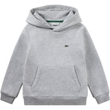 LACOSTE Argent Chine Heather Core Fleece Pullover Hoodies