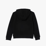 LACOSTE Noir Core Fleece Full Zip Hoodies