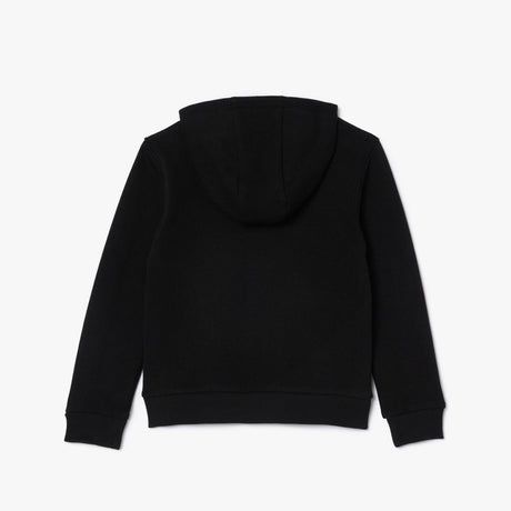 LACOSTE Noir Core Fleece Full Zip Hoodies
