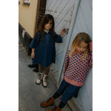 Fliink Dark Denim Blue Don Denim Kjol