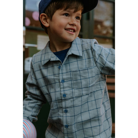 Fliink Slate Cody Check Skjorta