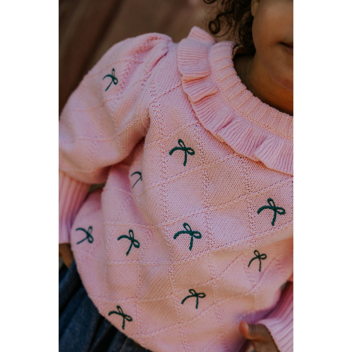 Fliink Candy Pink Lucie Rosett Pullover