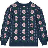 Fliink Insignia Blue Garden Stickad Blus