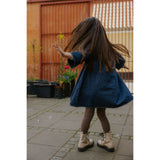 Fliink Dark Denim Blue Don Denim Ss Klänning