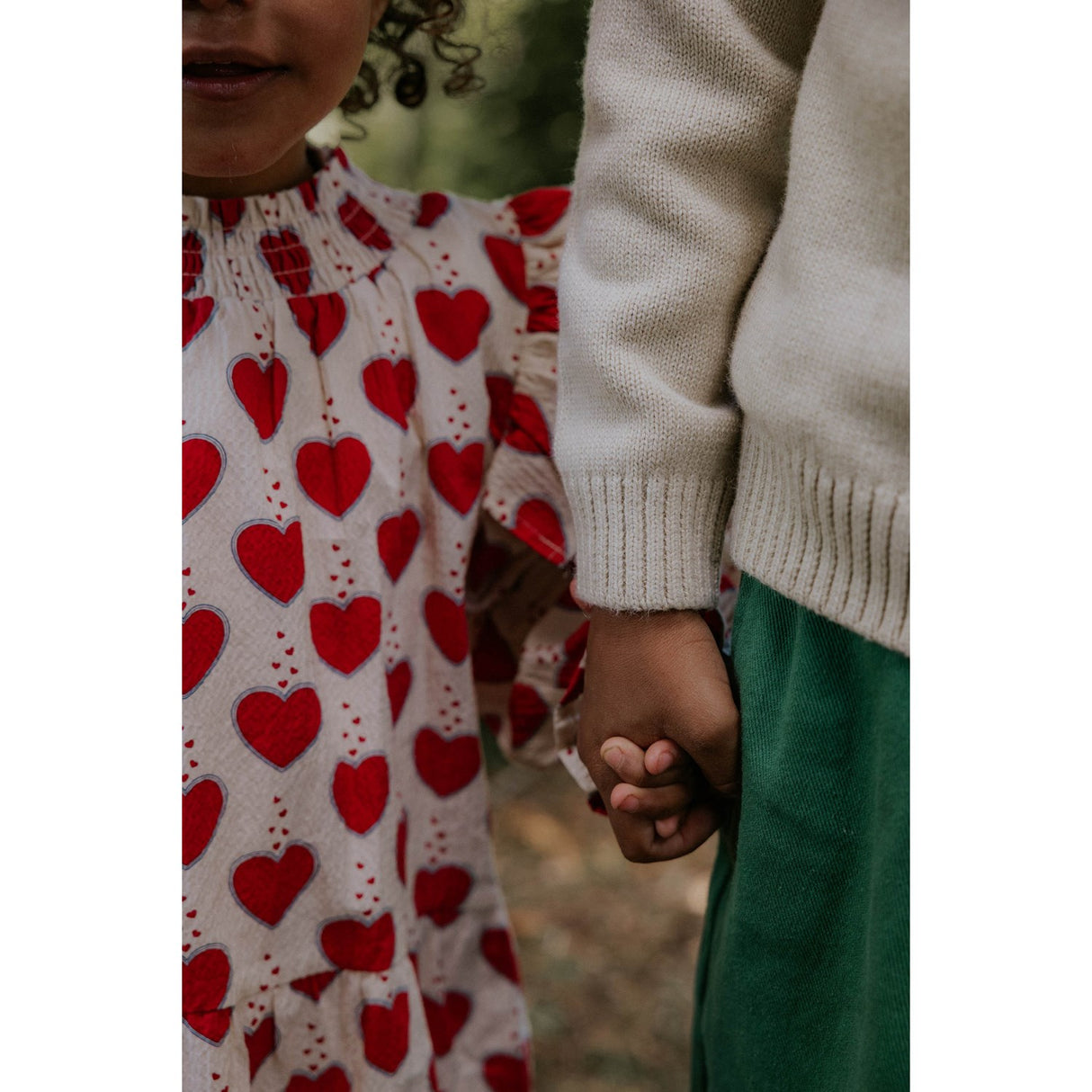 Fliink Sandshell Aop Winter Heart Klänning