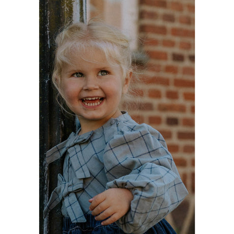 Fliink Slate Cody Check Blus