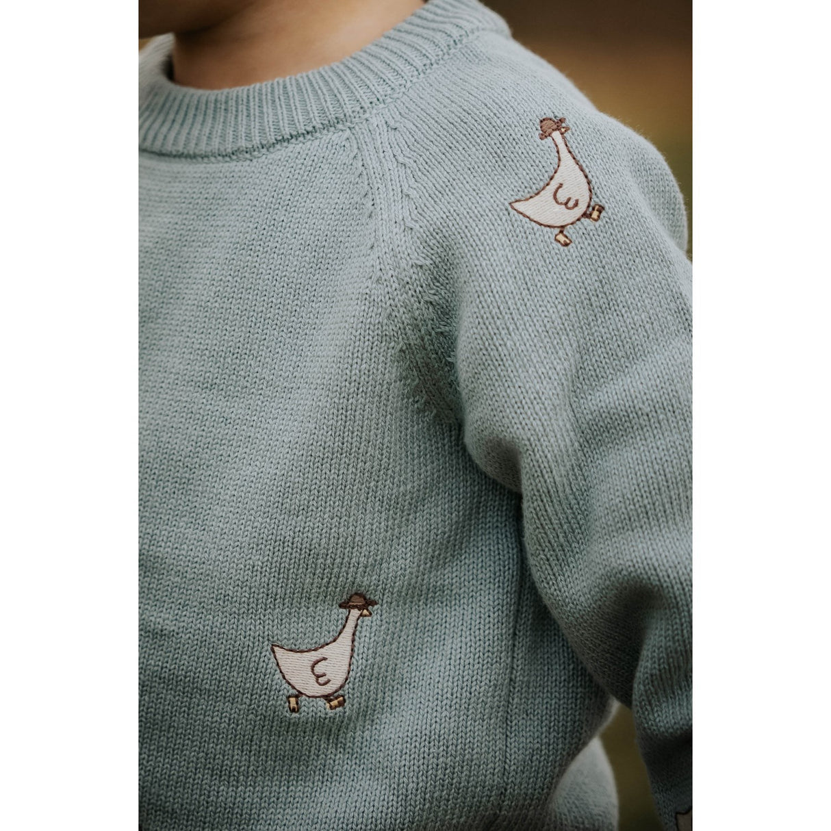 Fliink Slate Mahdi Stickad Pullover