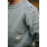 Fliink Slate Mahdi Stickad Pullover