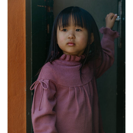 Fliink Ash Rose Kino Ls Stickad Klänning