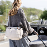 DonebyDeer Sand Quiltad Barnevognstaske