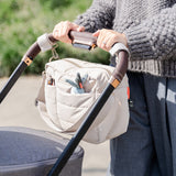 DonebyDeer Sand Quiltad Barnevognstaske