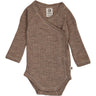 Müsli Walnut Melange Woolly Rib Omlott L/S Body